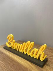 Bismillah Dekoratif Biblo
