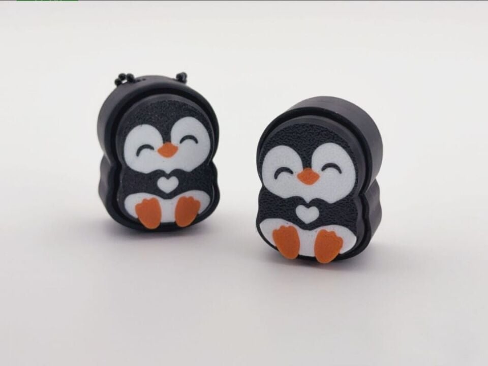 Penguen Clicker Anahtarlık