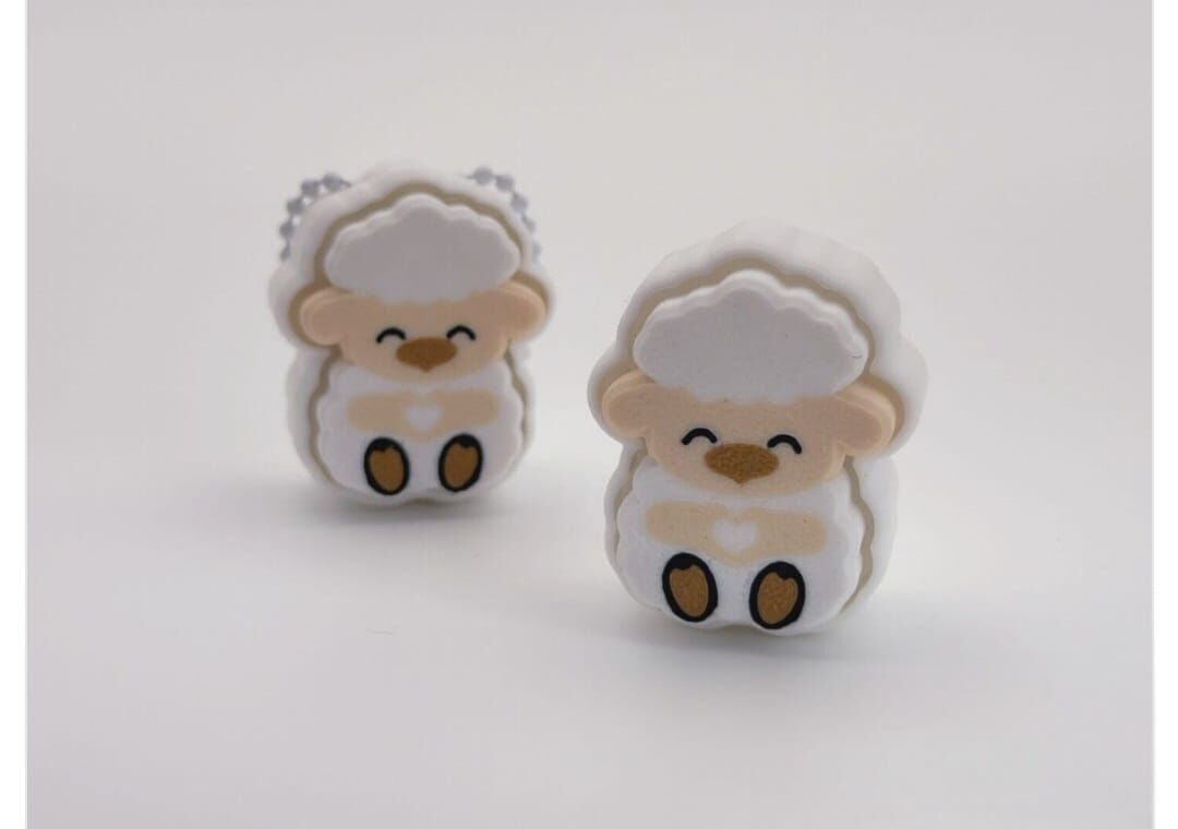 Tatlış Kuzu Clicker Anahtarlık