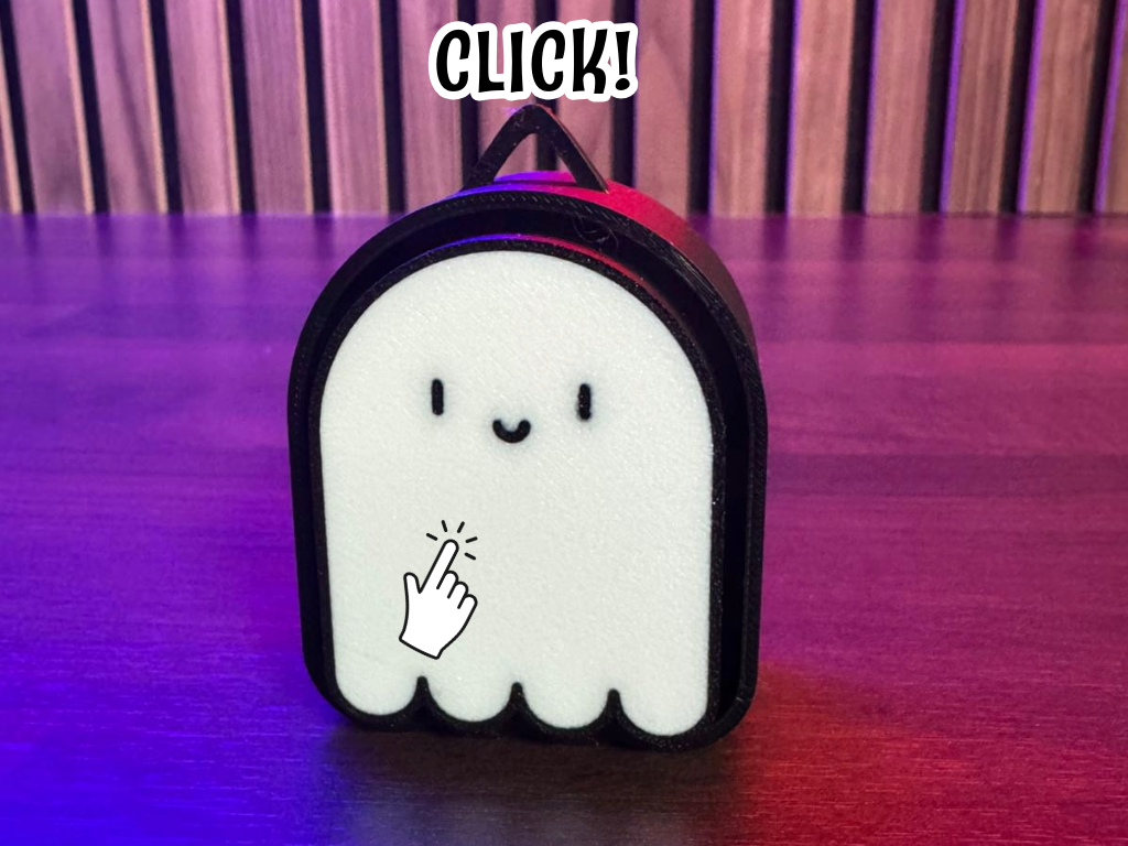 Küçük Hayalet Clicker Anahtarlık