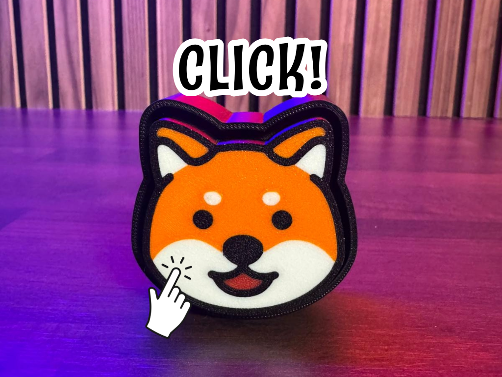 Tilki Clicker Anahtarlık