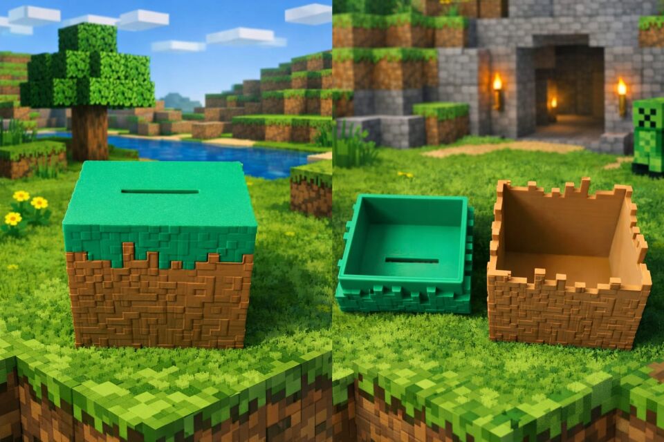 MineCrafts Küp Kumbara