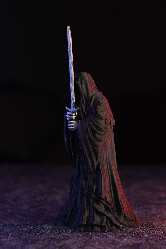 Siyah Nazgul Yüzüklerin Efendisi - Lotr Lord Of The Rings Nazgul Heykel Figür 15 Cm