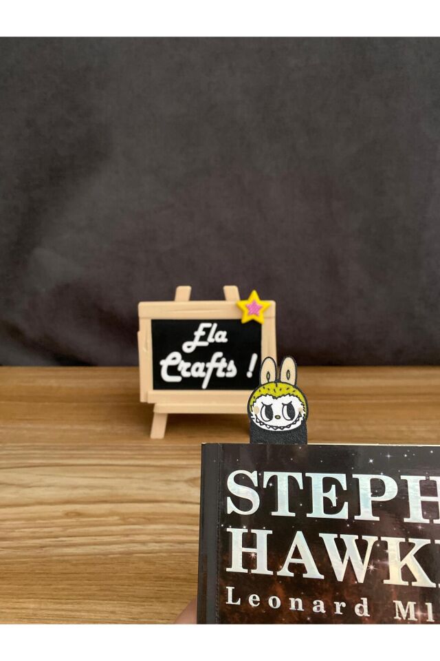 3D Labubulu Kitap Ayracı – Dekoratif ve Dayanıklı Okuma Ayracı, Özel Tasarım