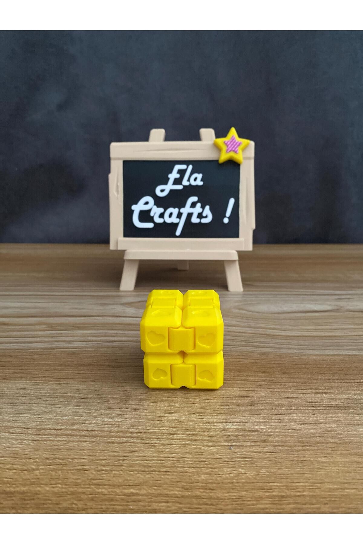 3D Stres Küpü – Elden Düşmeyen Stres Giderici Oyuncak, Odaklanma ve Rahatlama Küpü