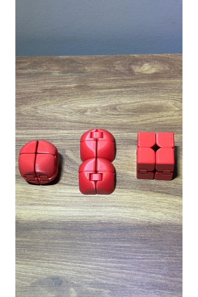 3D Stres Küpü | Rahatlatıcı Dokulu Figürlü Küp | Masaya Özel Tasarım Oyuncak