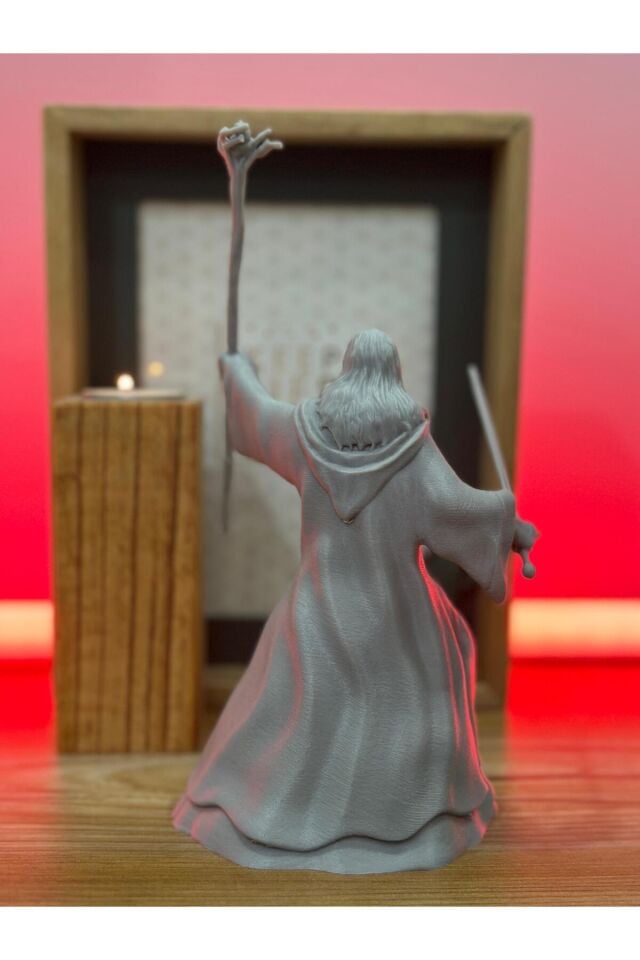 3D Baskı Gandalf Figürü - Koleksiyonluk Model