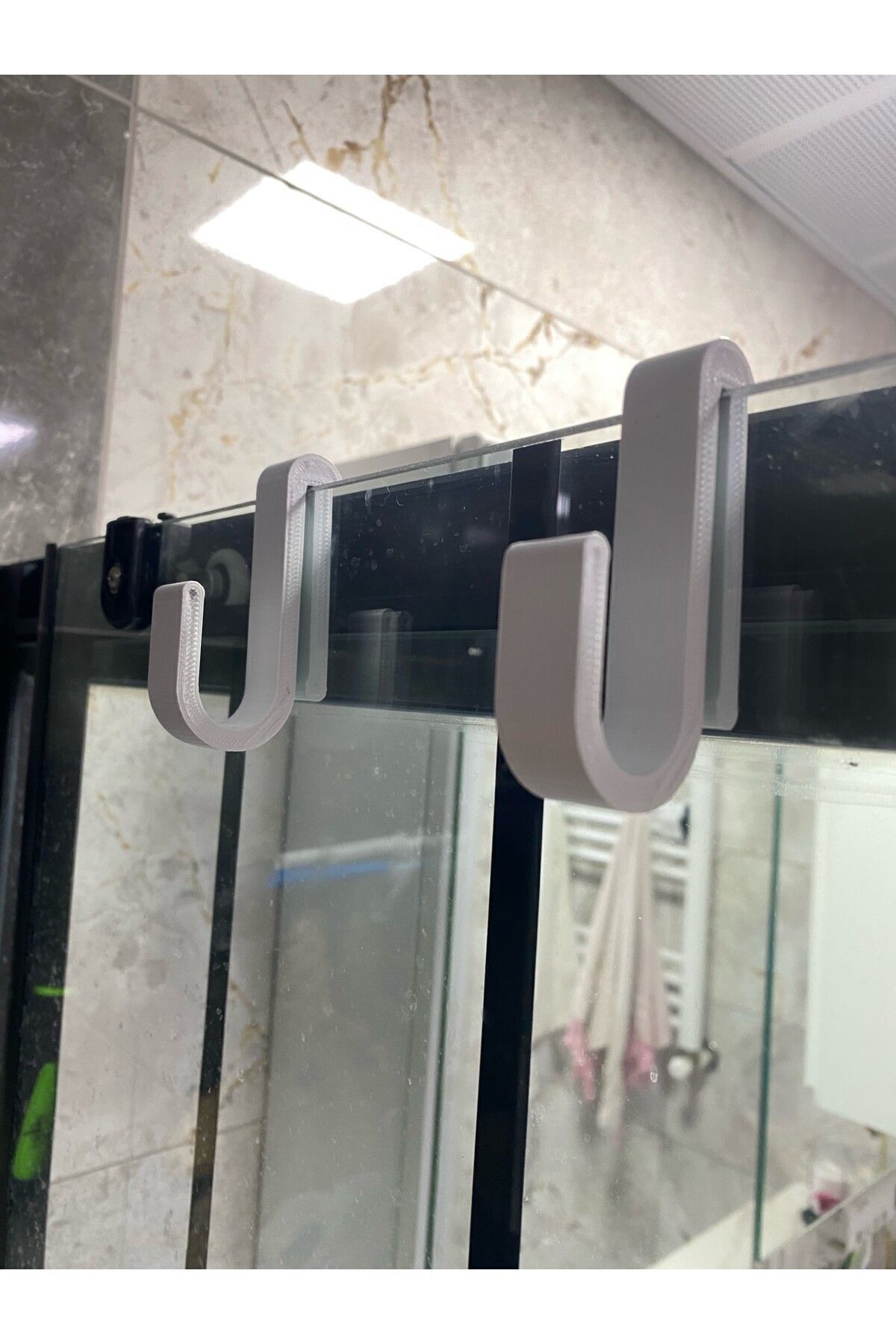 Duşakabin Askısı Ve Banyo Havlu Askısı 4 Adet