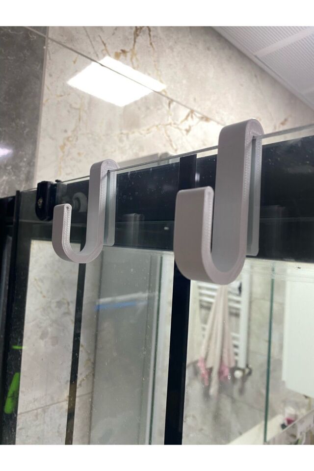 Duşakabin Askısı Ve Banyo Havlu Askısı 4 Adet