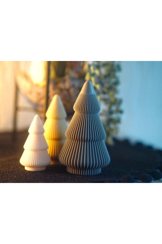 3'lü Noel Ağaçları