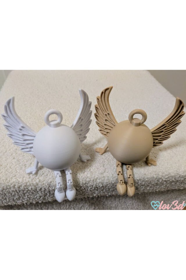 Oynar eklemli Oturan Yılbaşı Süsü