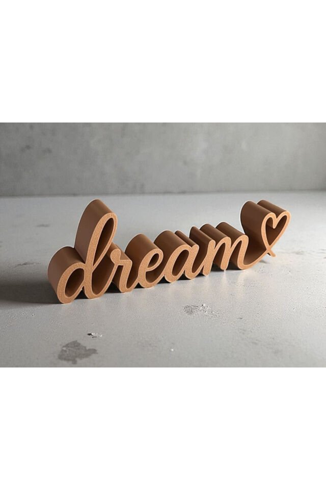 3D Dream Dekoratif Obje Biblo