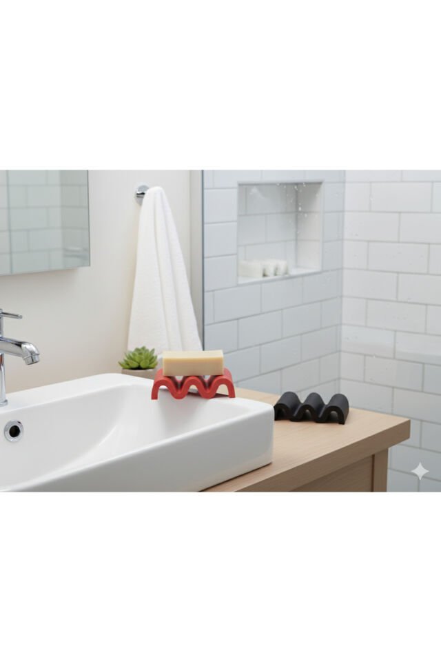 2'si 1 Arada: Pratik Sabunluk ve Süngerlik