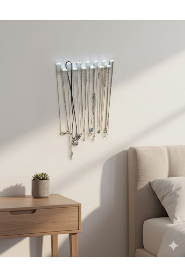 Takı Standı Kancalı 13 Bölmeli