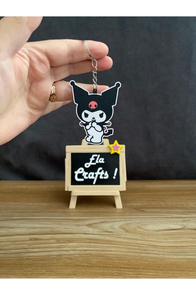 3D KUROMİ Anahtarlık – Sevimli ve Dekoratif Anahtarlık, Özel Tasarım Hediyelik