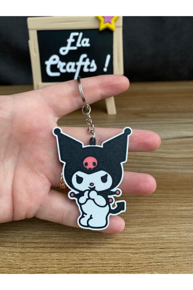 3D KUROMİ Anahtarlık – Sevimli ve Dekoratif Anahtarlık, Özel Tasarım Hediyelik