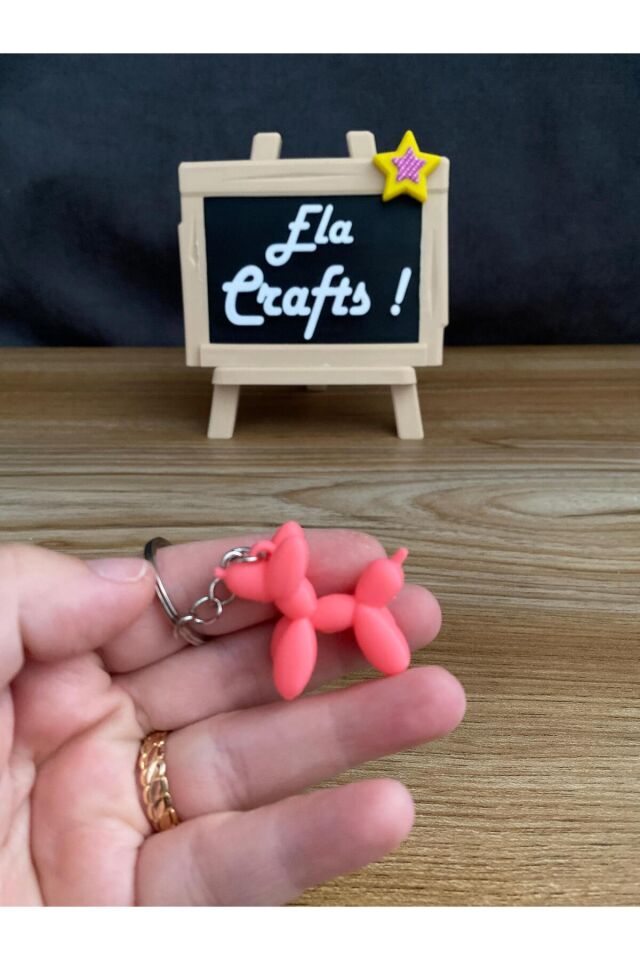 3D Balon Köpek Anahtarlık – Sevimli ve Dekoratif Anahtarlık, Özel Tasarım Hediyelik