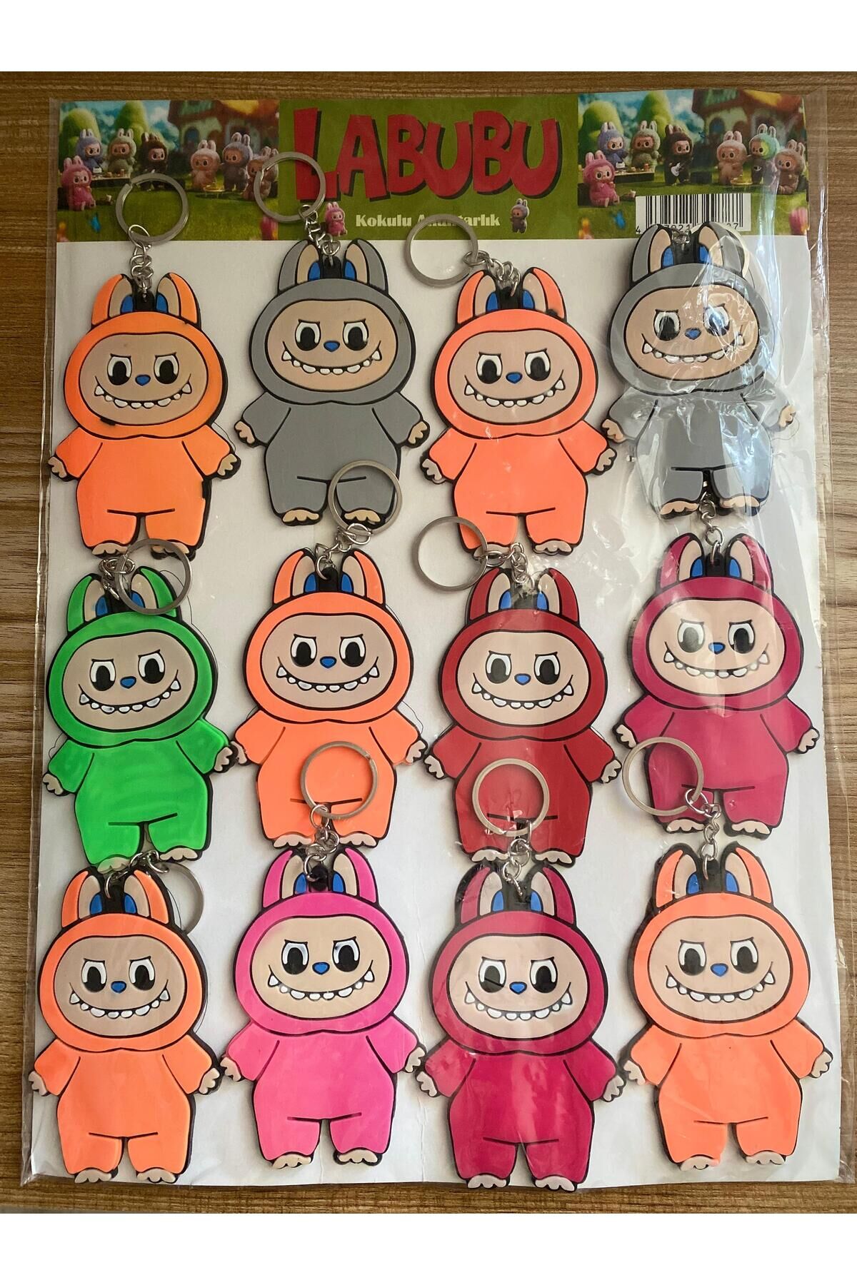 Labubu Kokulu Anahtarlık | Sevimli Tasarım & Yumuşak Koku | Çanta ve Anahtarlık Aksesuarı