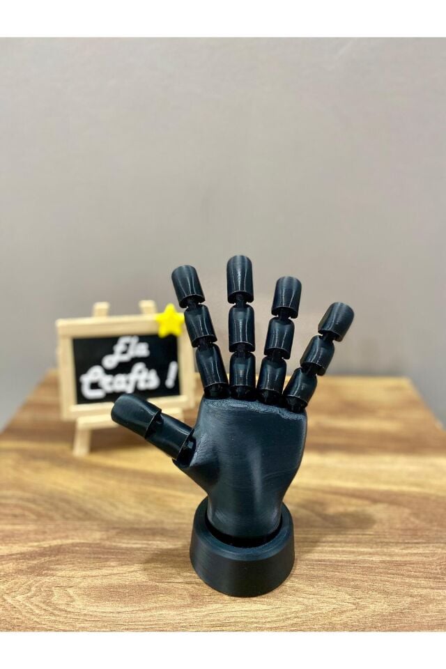 3D Hareketli Eklemli El Figürü | Anatomik Dekor, Sanat ve Koleksiyon Ürünü
