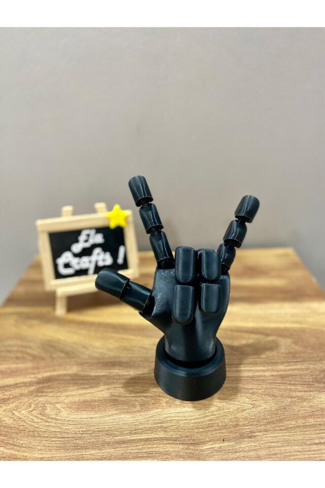 3D Hareketli Eklemli El Figürü | Anatomik Dekor, Sanat ve Koleksiyon Ürünü