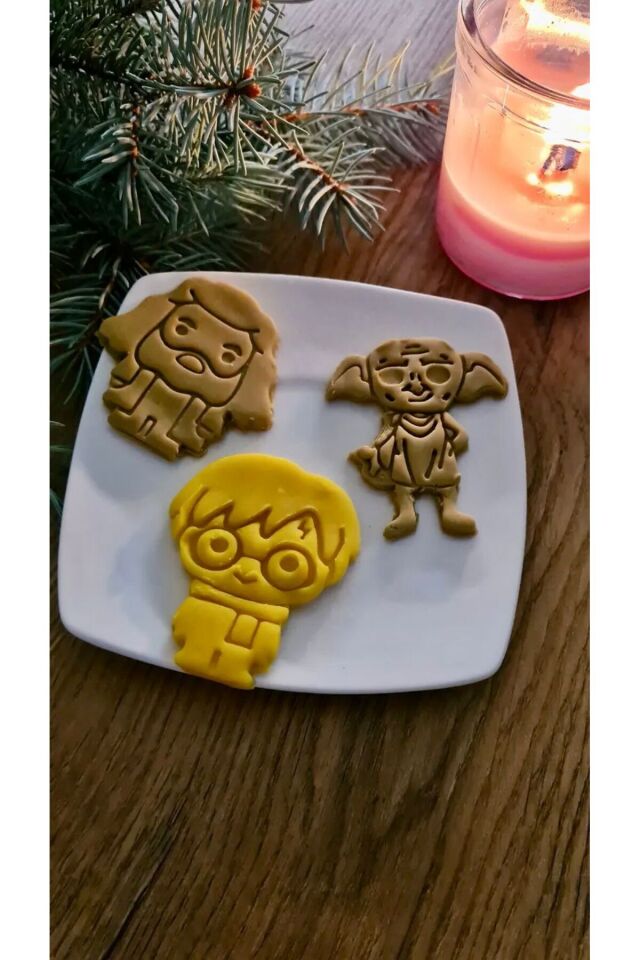 Harry Potter 3’lü Kurabiye ve Hamur Kalıbı Seti