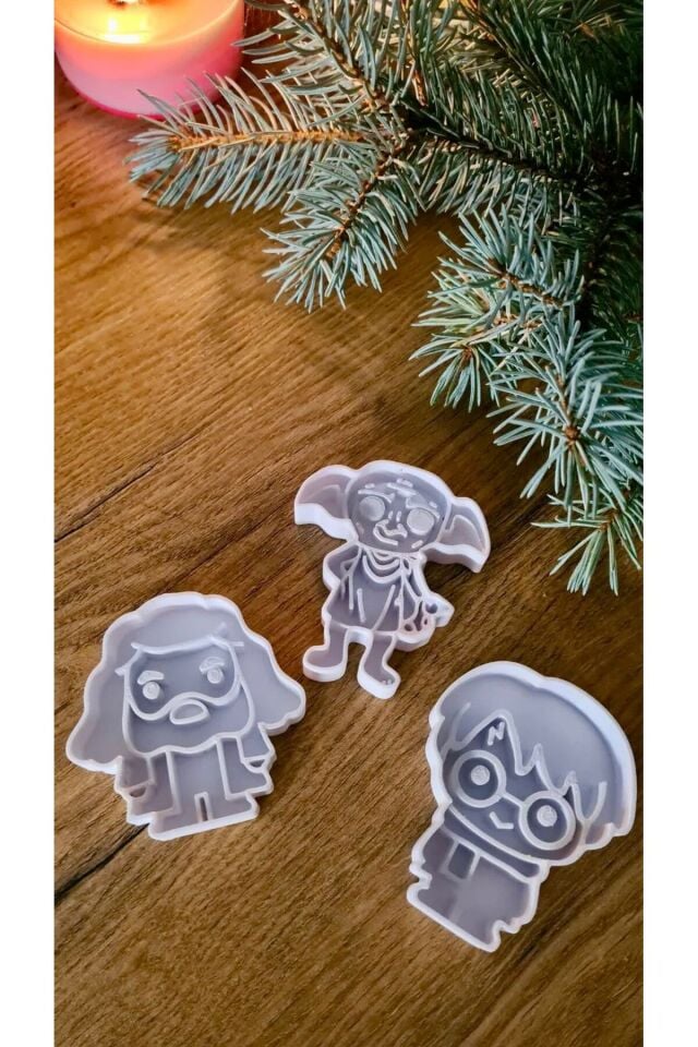 Harry Potter 3’lü Kurabiye ve Hamur Kalıbı Seti