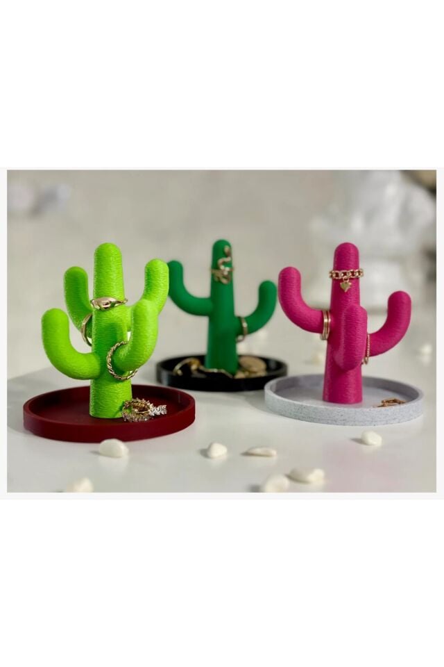 Kaktüs Şeklinde Takı Standı