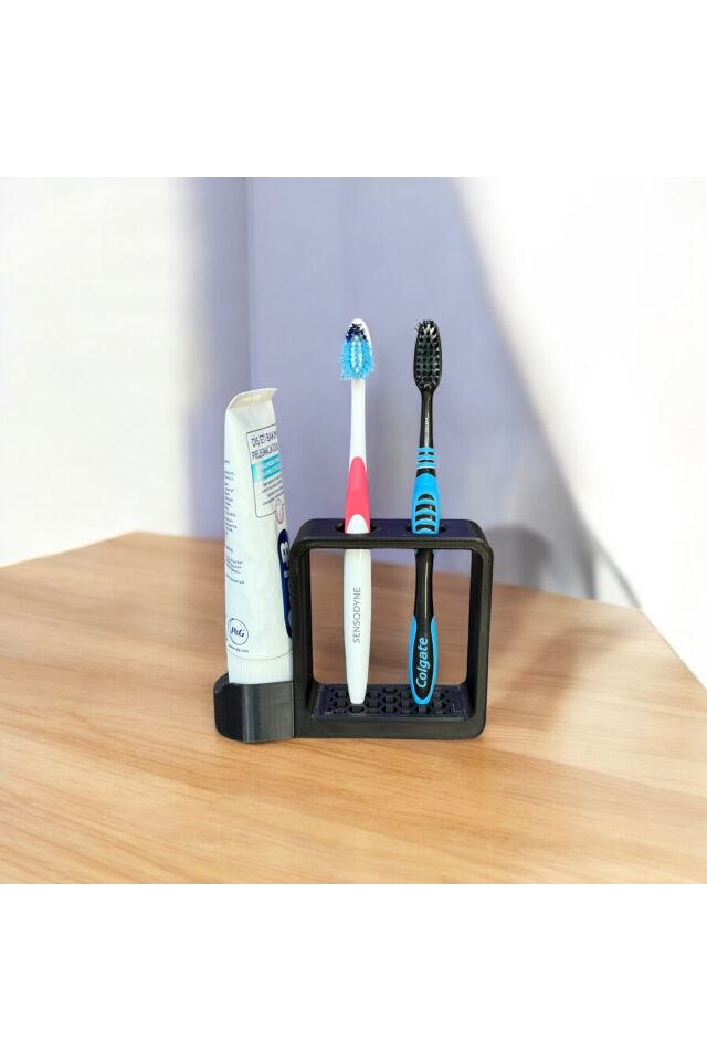 Diş Fırçası Diş Macunu Standı 2 Li Diş Macunu Tutucu
