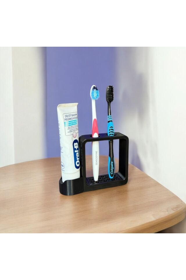 Diş Fırçası Diş Macunu Standı 2 Li Diş Macunu Tutucu