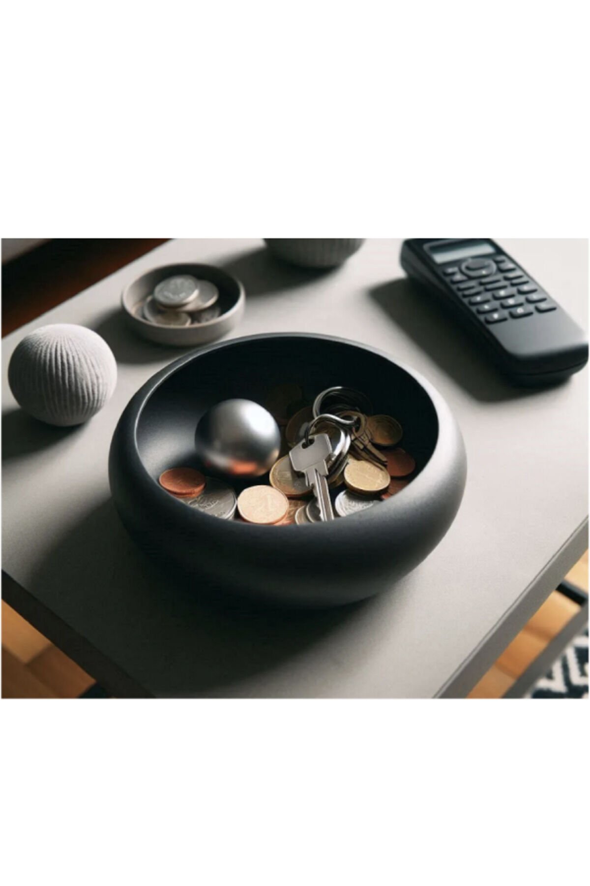 Modern Anahtar ve Madeni Para Tutma Kabı