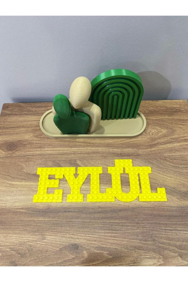 Kişiye Özel Kabartmalı İsim Yazısı – Tüm Renklerde Baskı | Kapıya Yapıştırılabilir & Dekoratif