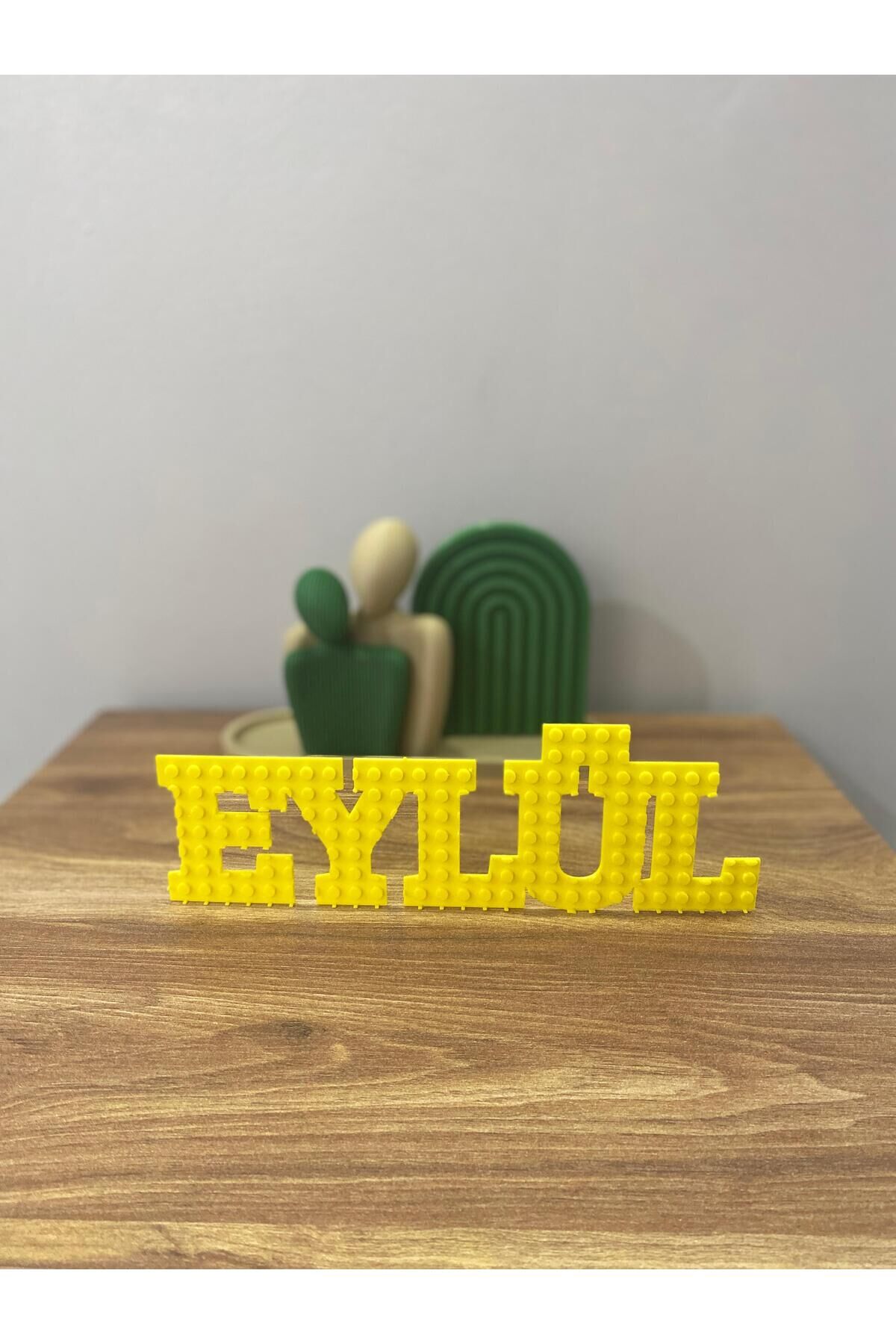 Kişiye Özel Kabartmalı İsim Yazısı – Tüm Renklerde Baskı | Kapıya Yapıştırılabilir & Dekoratif