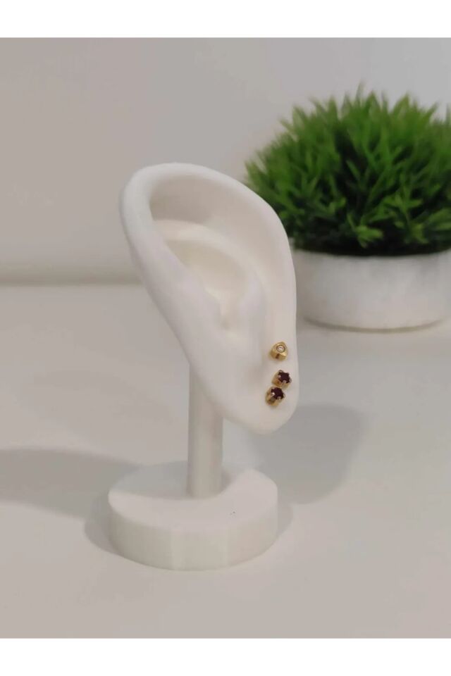 Kulak Küpe Mankeni Takı Mankeni