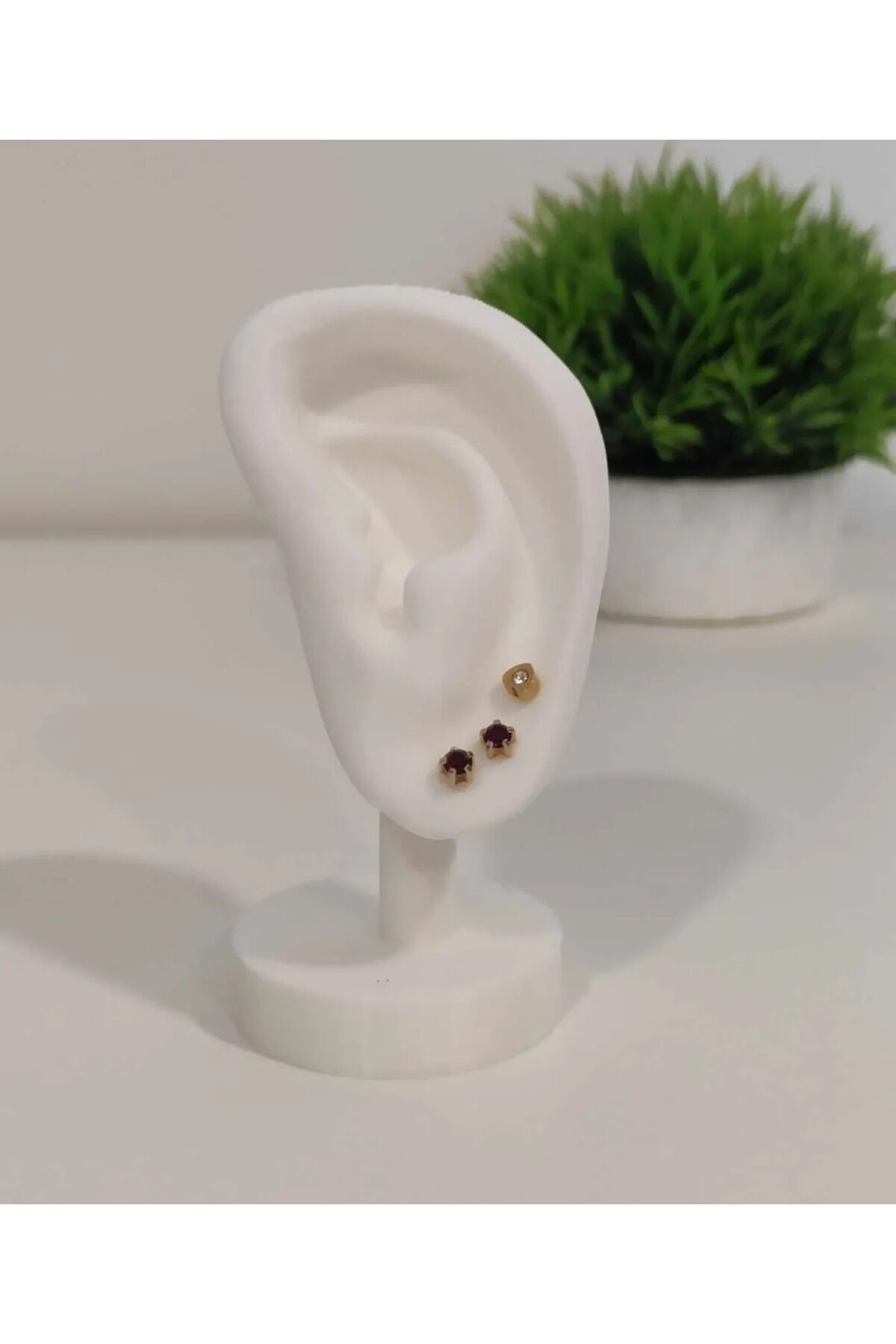 Kulak Küpe Mankeni Takı Mankeni