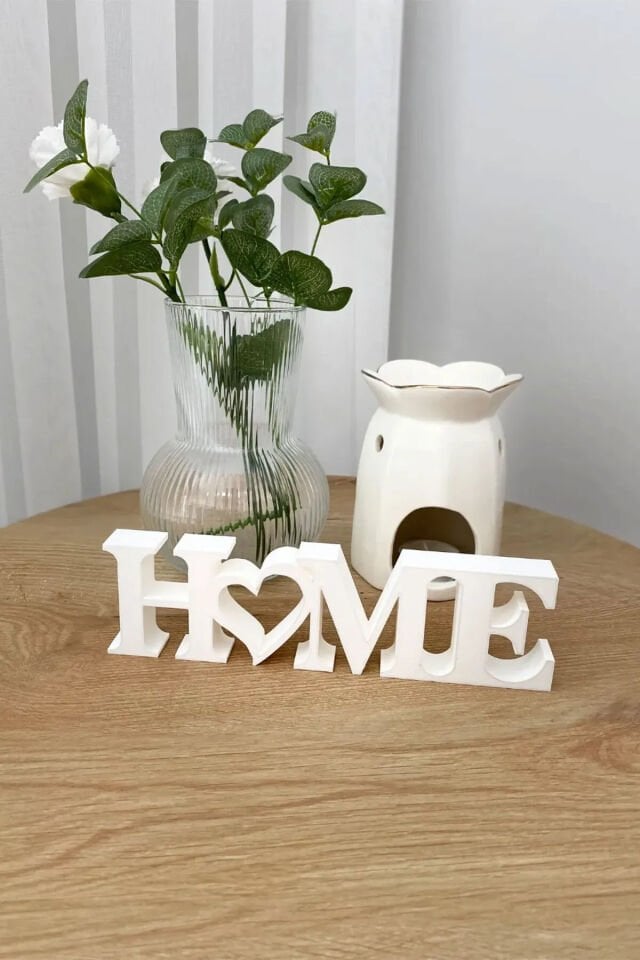 Home Yazılı Dekoratif Biblo Masaüstü Dekor