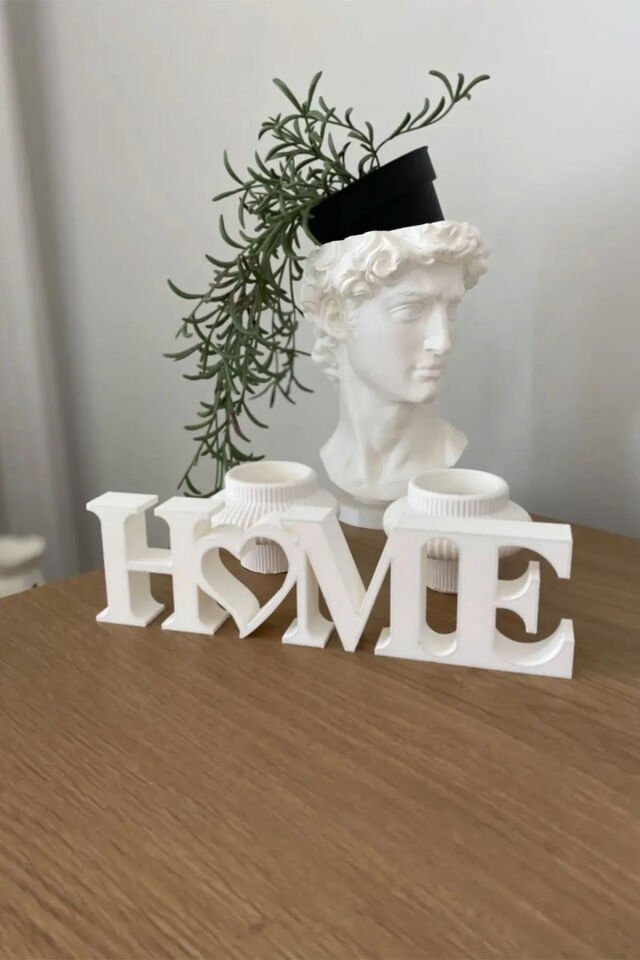 Home Yazılı Dekoratif Biblo Masaüstü Dekor