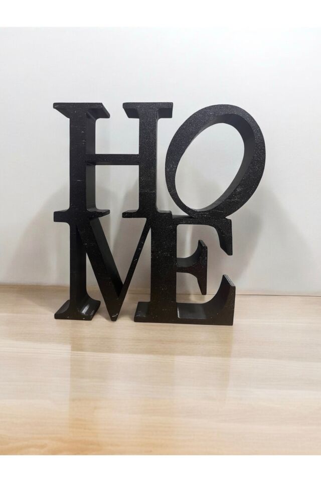 HOME Yazılı Dekoratif Biblo