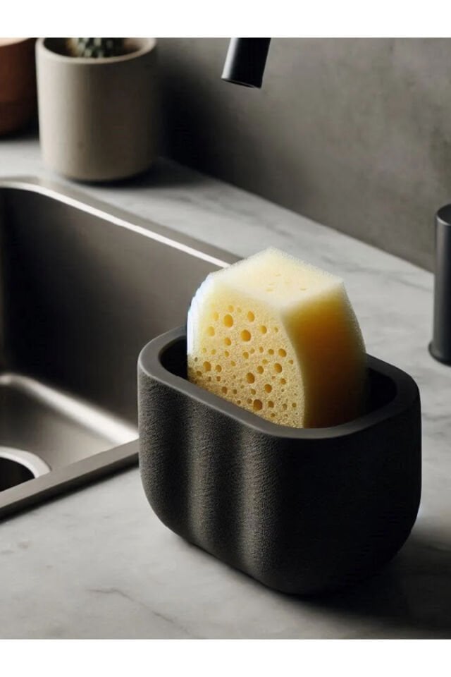 Şık Siyah Modern Süngerlik & Kaliteli ve Kullanışlı Tasarım & Kusursuz Tasarım