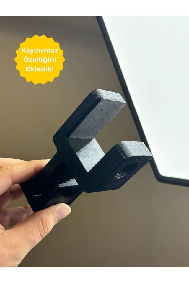 Siyah Asılabilir Kulaklık Standı