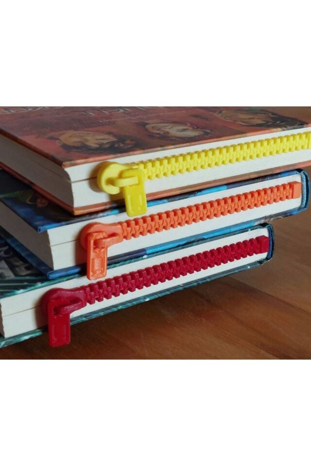 Fermuar Şeklinde Kitap Ayracı