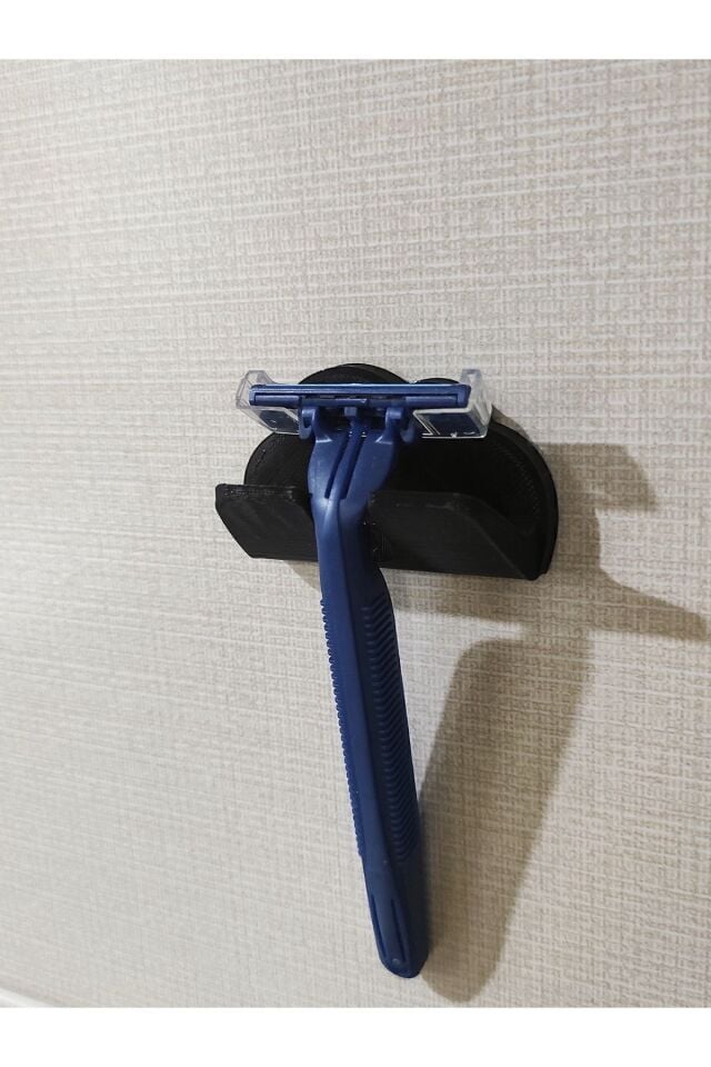 Yapışkanlı Bulut Banyo Düzenleyici - Jilet Tutucu Plastik Aparat