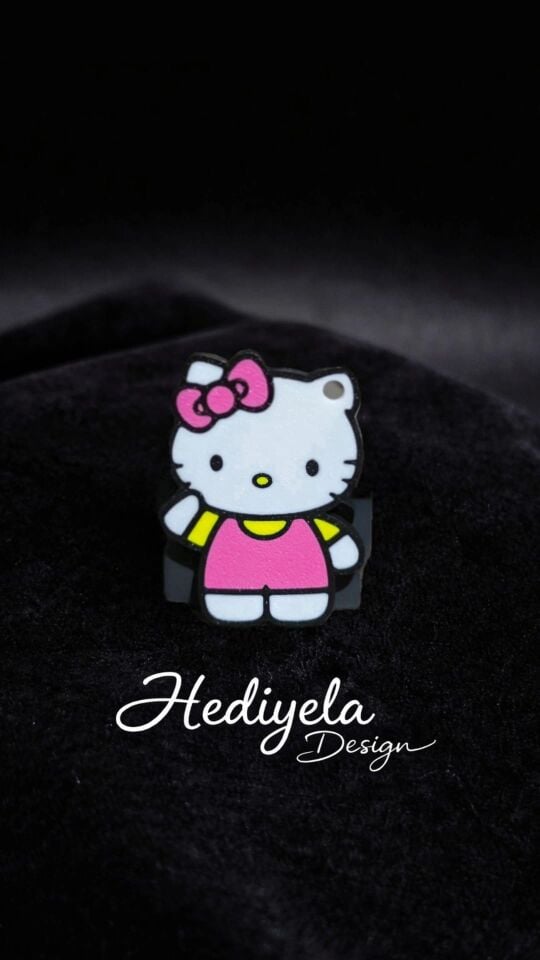 HELLO KITTY SEVİMLİ ANAHTARLIK