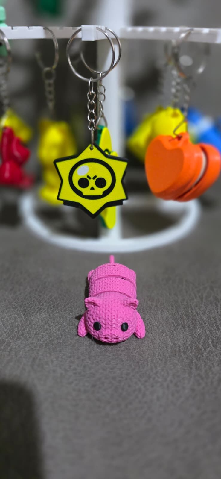 SEVİMLİ EKLEMLİ DOMUZCUK ANAHTARLIK