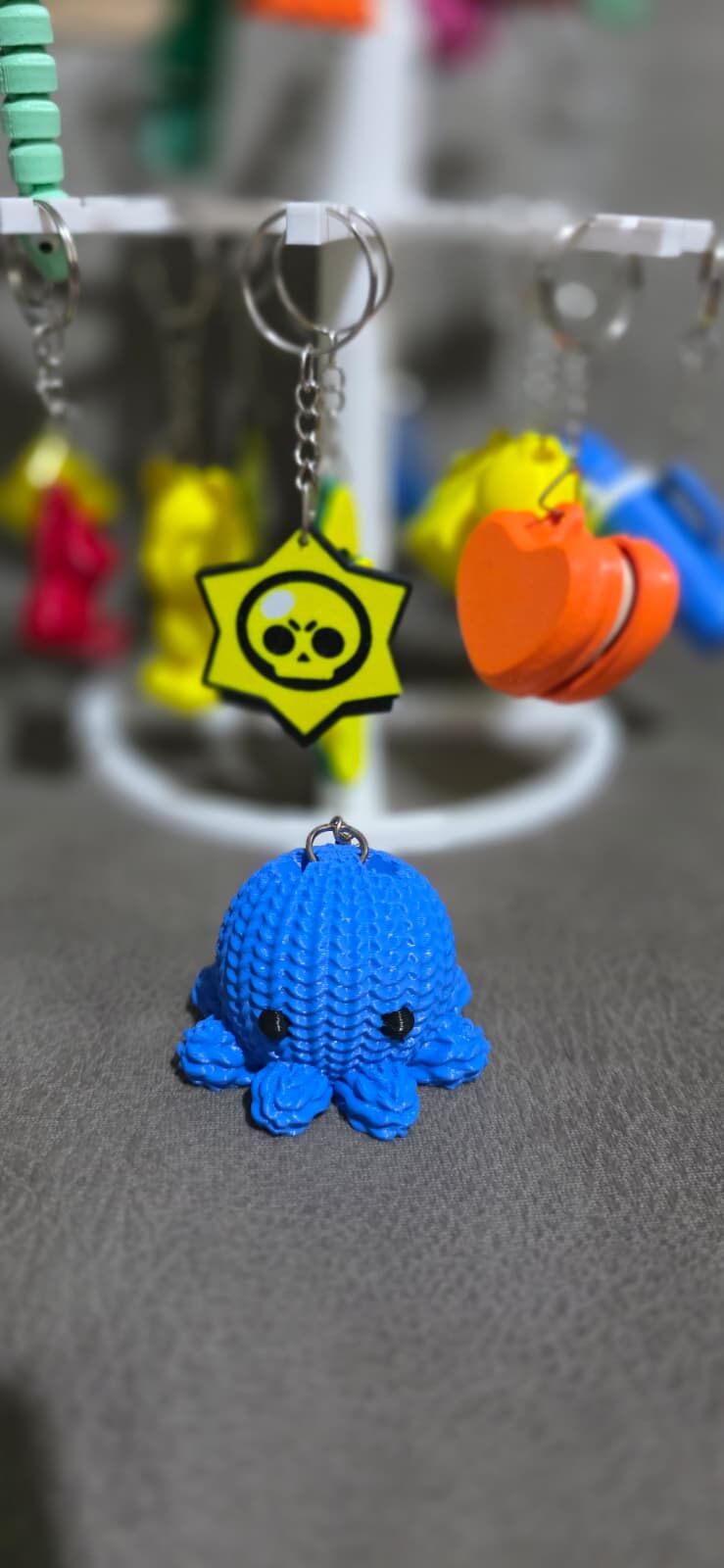 TOMBİK AHTAPOT  SEVİMLİ ANAHTARLIK