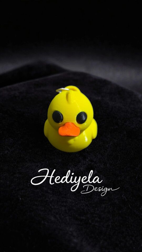 Sevimli Ördek Anahtarlık